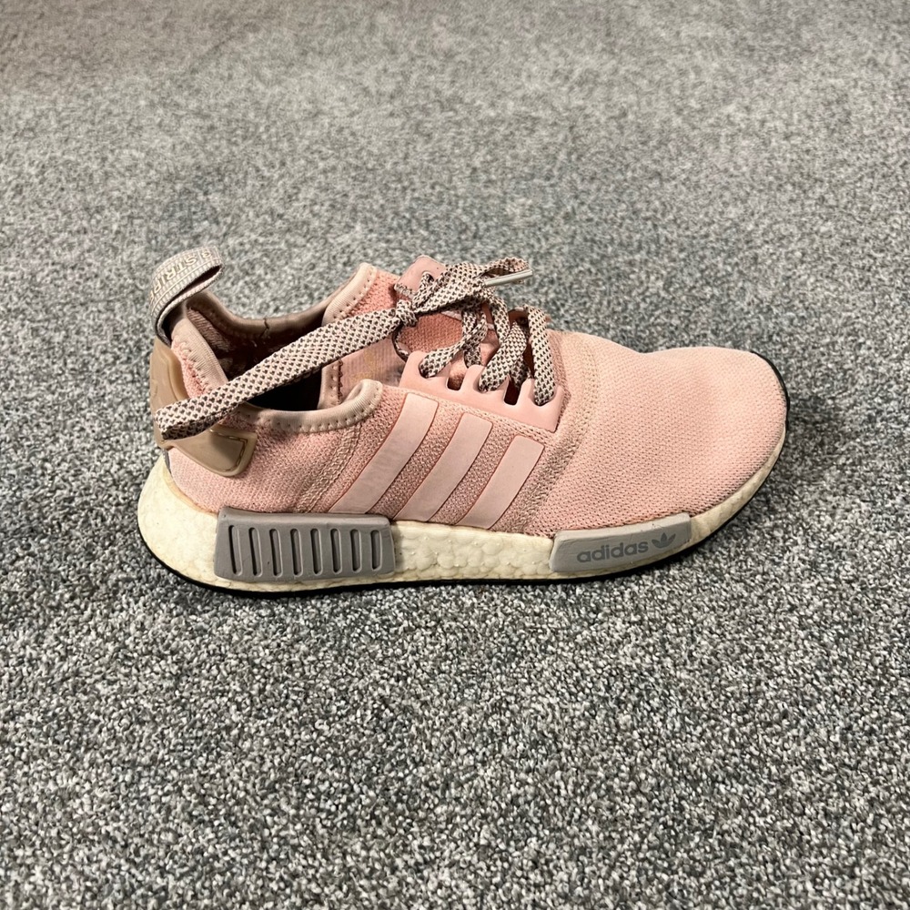 Adidas NMD R1 Pink Grey Womens Running Shoes BY2459 Size 7